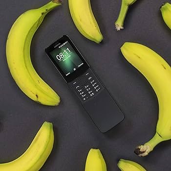 Amazon | Nokia ノキア 8110 4G（SIMフリー）Black/ブラック